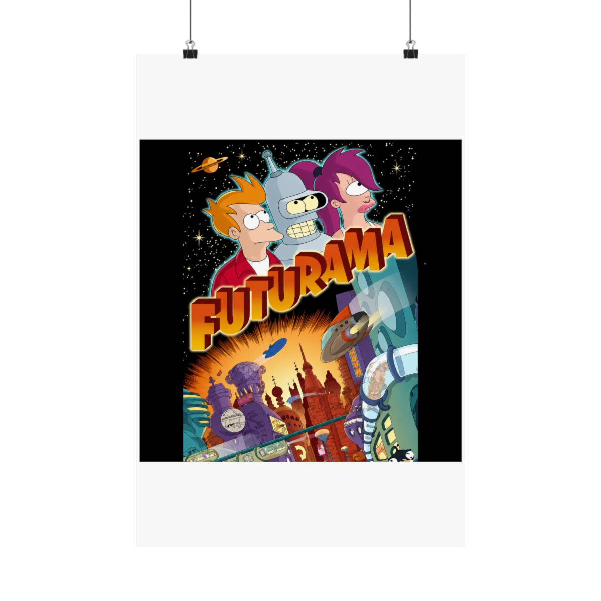 Futurama Poster - alternate angle 1, merchandise
