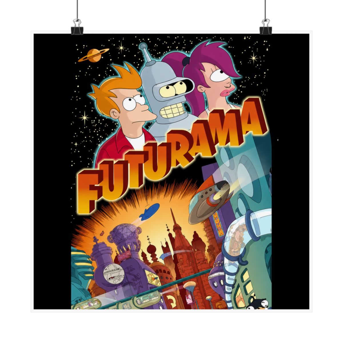 Futurama Poster - alternate angle 3, merchandise