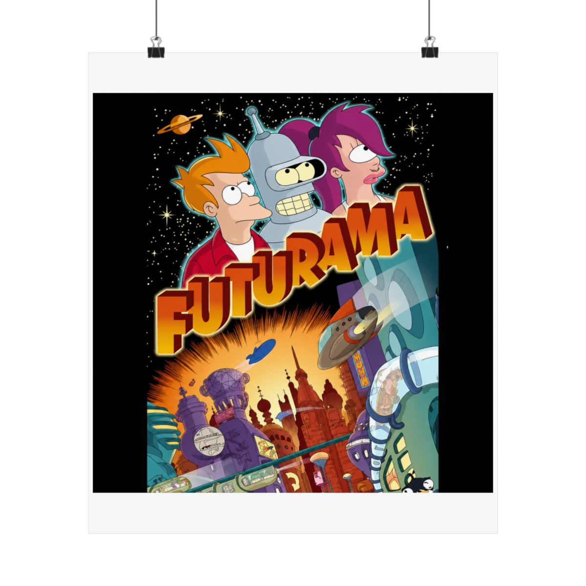 Futurama Poster - alternate angle 5, merchandise