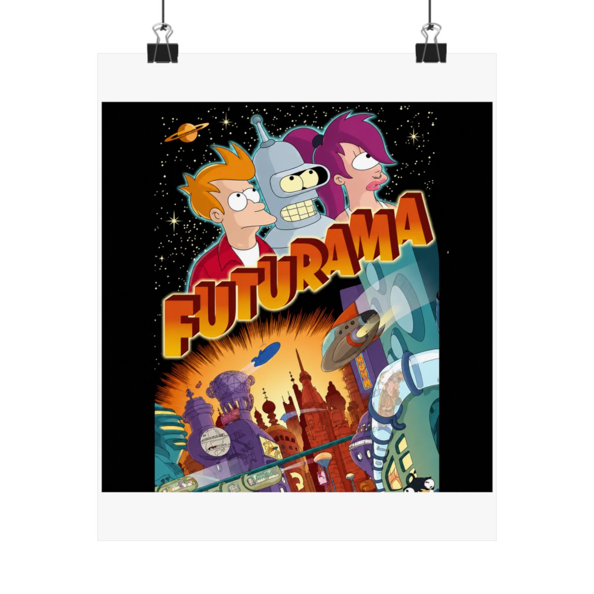 Futurama Poster - alternate angle 4, merchandise