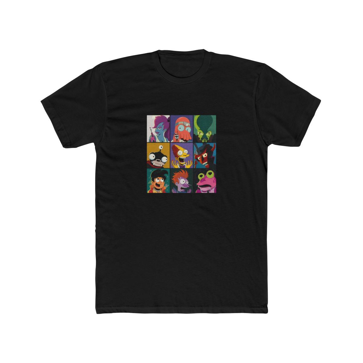 Futurama T Shirt Characters