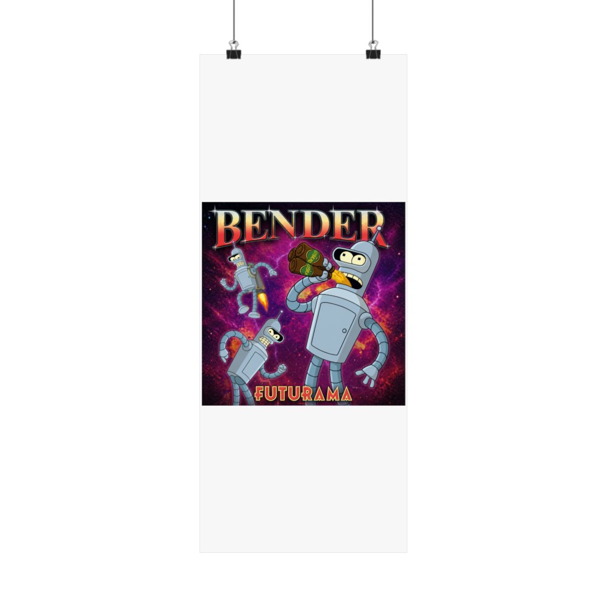 Futurama Poster Bender Heartthrob - alternate angle 4, merchandise
