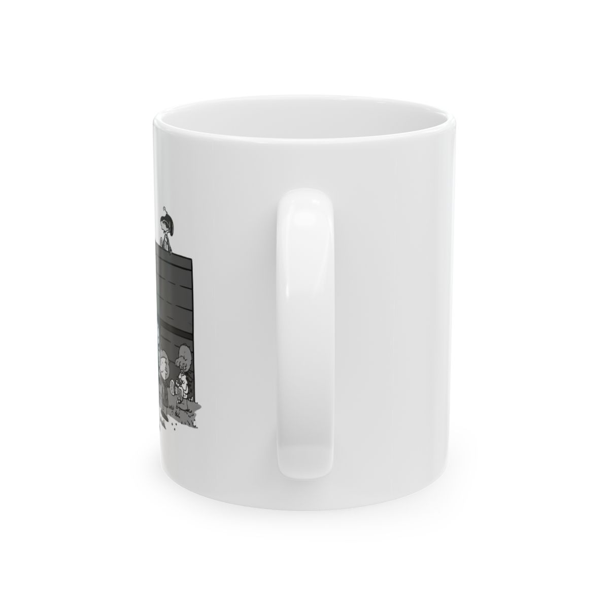 Futurama x Peanuts Style Mashup Mug - alternate angle 3, merchandise