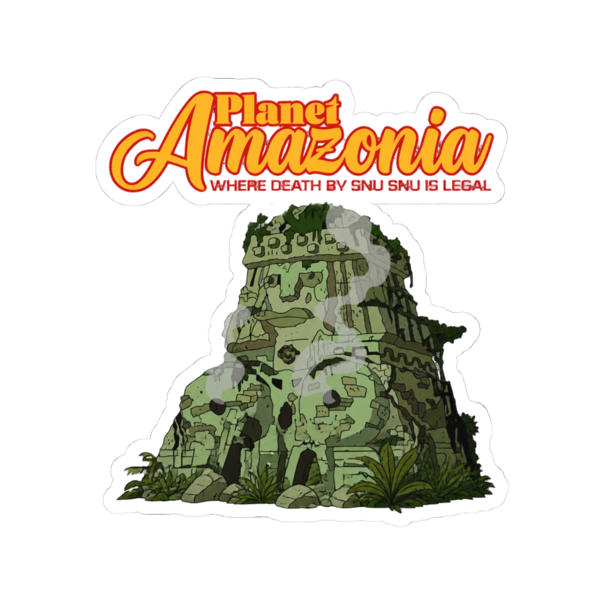 Planet Amazonia Sticker