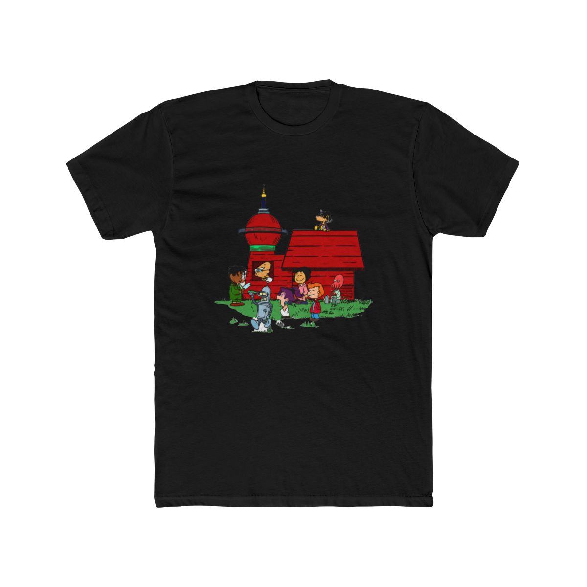Futurama x Peanuts Style Mashup T Shirt
