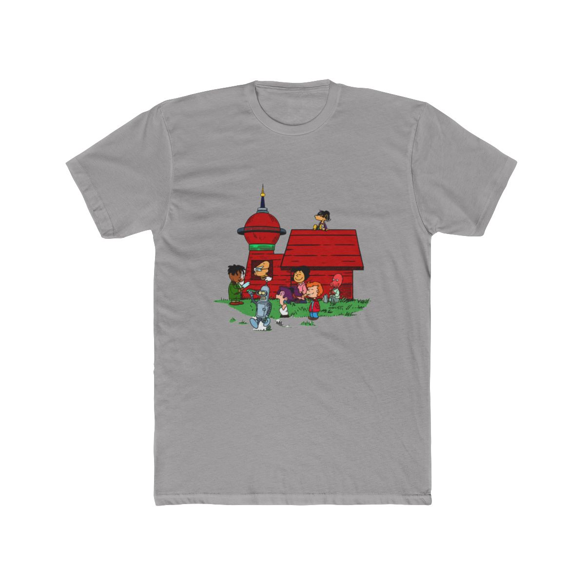 Futurama x Peanuts Style Mashup T Shirt - Official T-Shirts merchandise