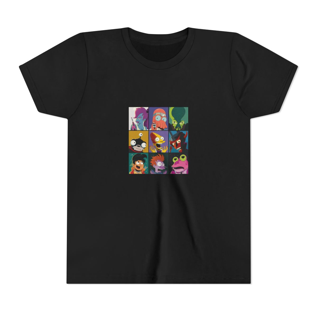 Futurama Kids T Shirt Characters