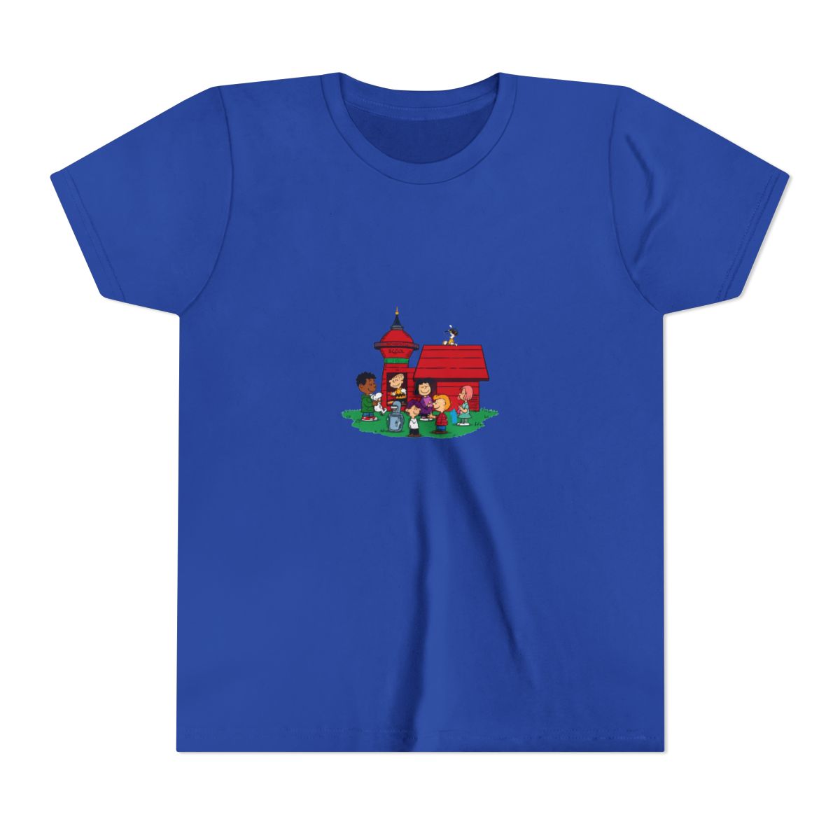 Futurama x Peanuts Style Mashup Kids Kids T Shirt - alternate angle 4, merchandise