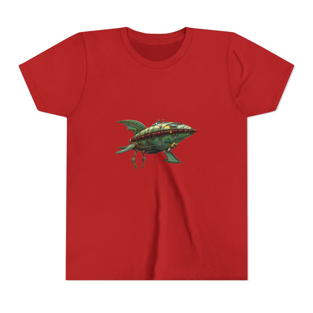 Planet Express and Leela Baseball Kids T Shirt - alternate angle 5, merchandise